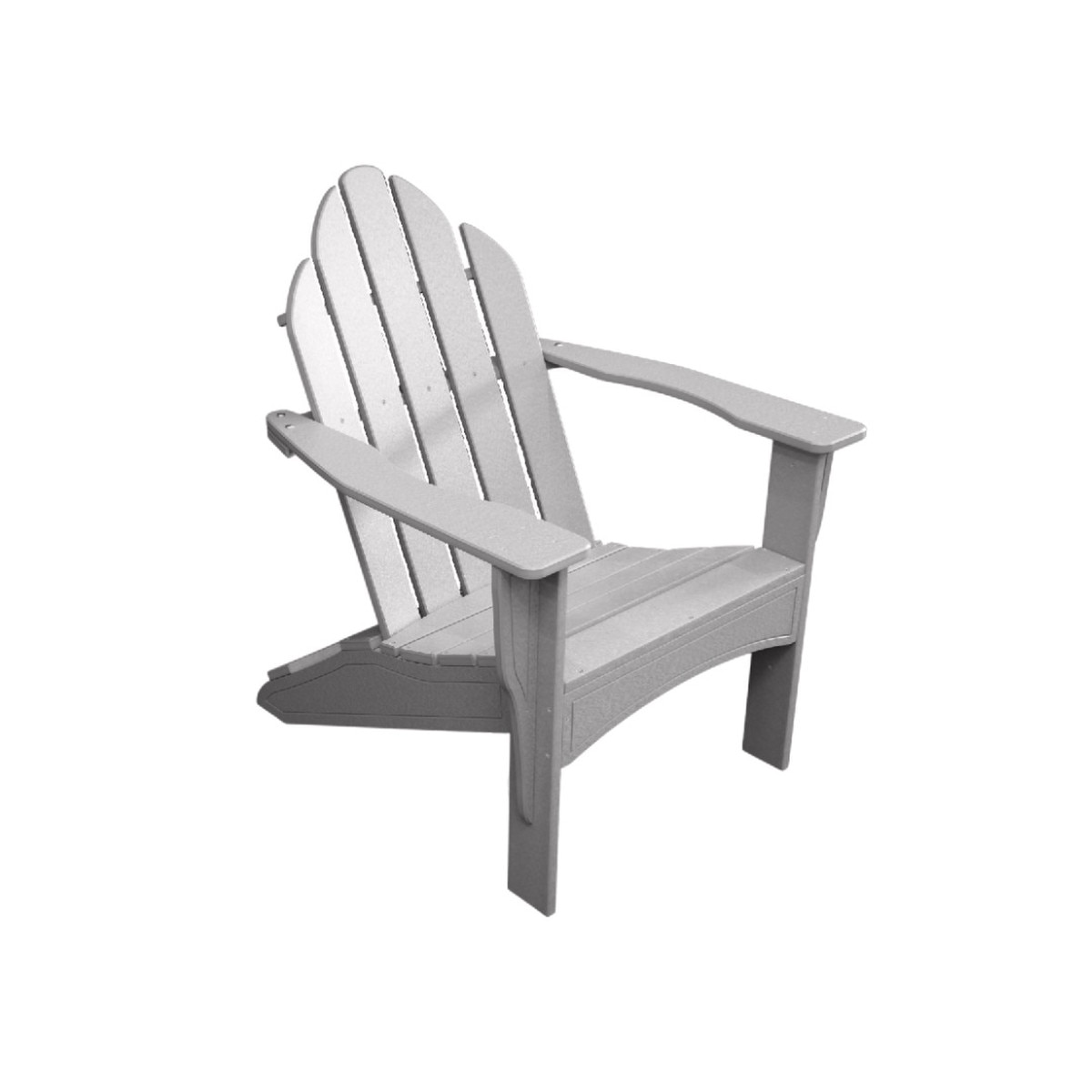 Classic Adirondack Light Gray